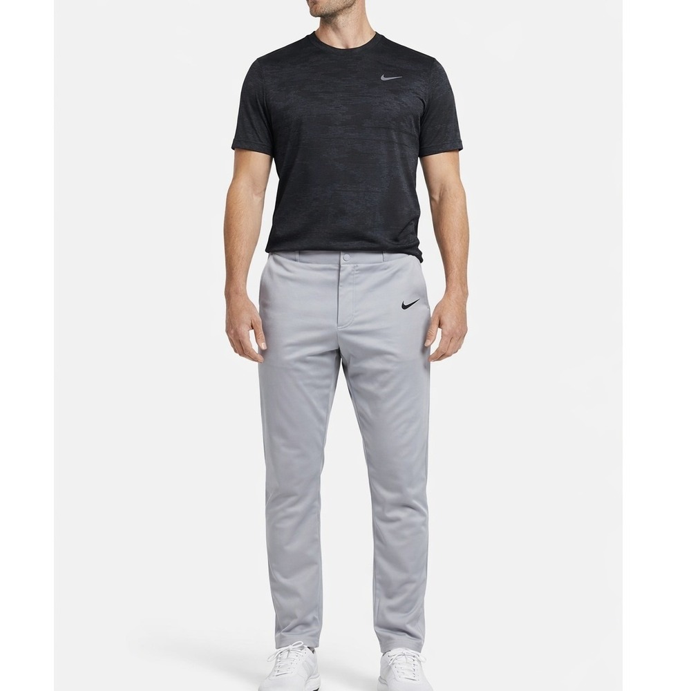 Nike Running/Golf Division Mens Dri-FIT ADV Shirt and Pants Set Black Grey sizeM